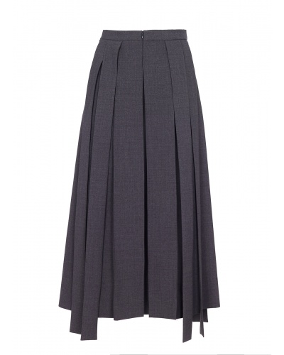 Skirt with panels pleats...